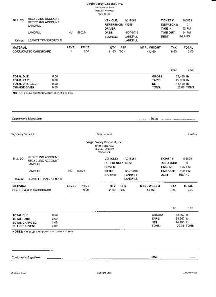 Procedures For Creating A Bill Of Lading For Cardboard – Vvd Intranet Old